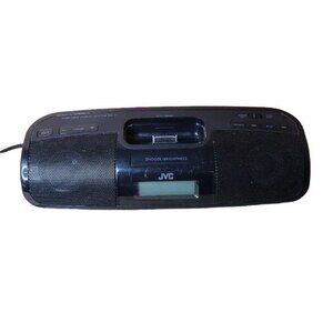 JVC Portable Audio System RA-P1B  Radio Clock Alarm